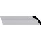 Ekena Millwork 1 3/4"H x 1 3/4"P x 2 5/8"F x 94 1/2"L Traditional Smooth Crown Moulding MLD01X01X02TR - alternate 1